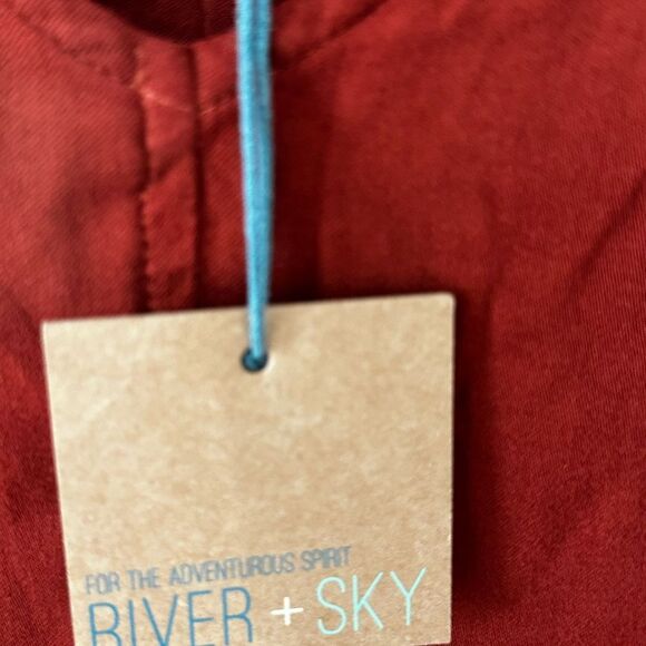 NEW RIVER + SKY Sundown Gemma Crop pants and  Downtown tee - Picture 3 of 11